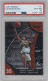 Kevin Durant from the 2007-08 Topps Finest set graded by PSA and given an overall grade of 10.