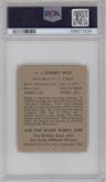 Johnny Mize from the 1948 Bowman set graded by PSA and given an overall grade of 3.