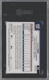 Dylan Crews from the 2025 Topps set featuring a Orange Refractor parallel graded by SGC and given an overall grade of 9.5.