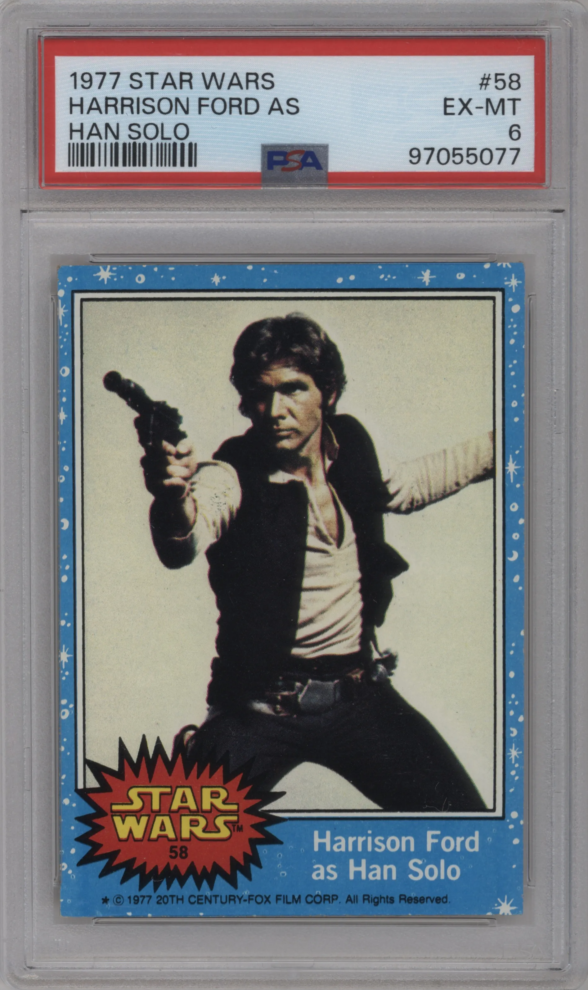 Harrison Ford as Han Solo