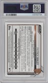 Patrick Bailey from the 2021 Bowman 1st Edition set graded by PSA and given an overall grade of 9.