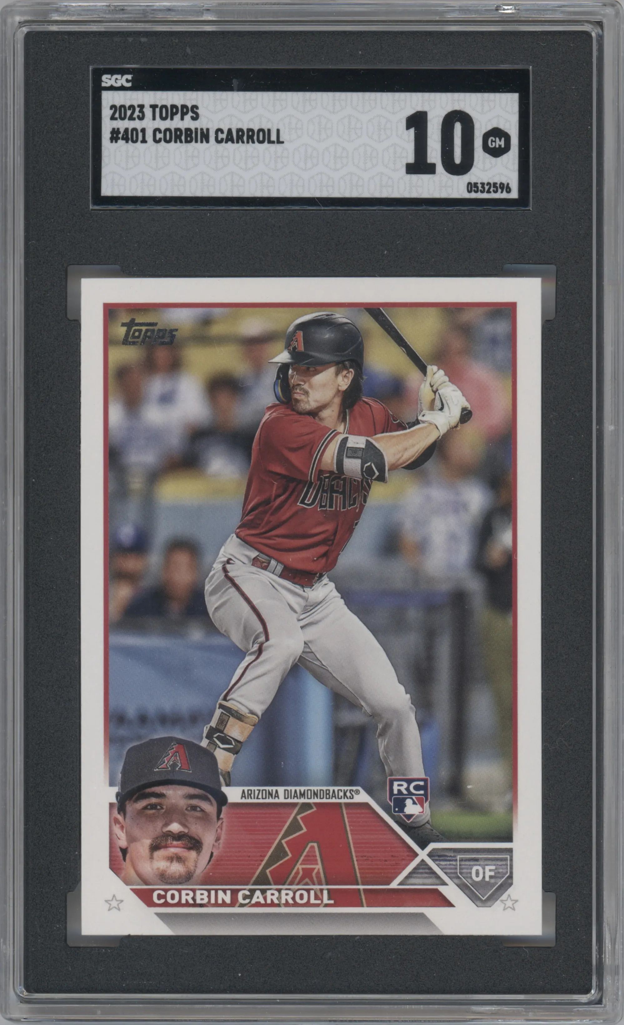 2023 Topps Series 2 Corbin Carroll #401 SGC 10