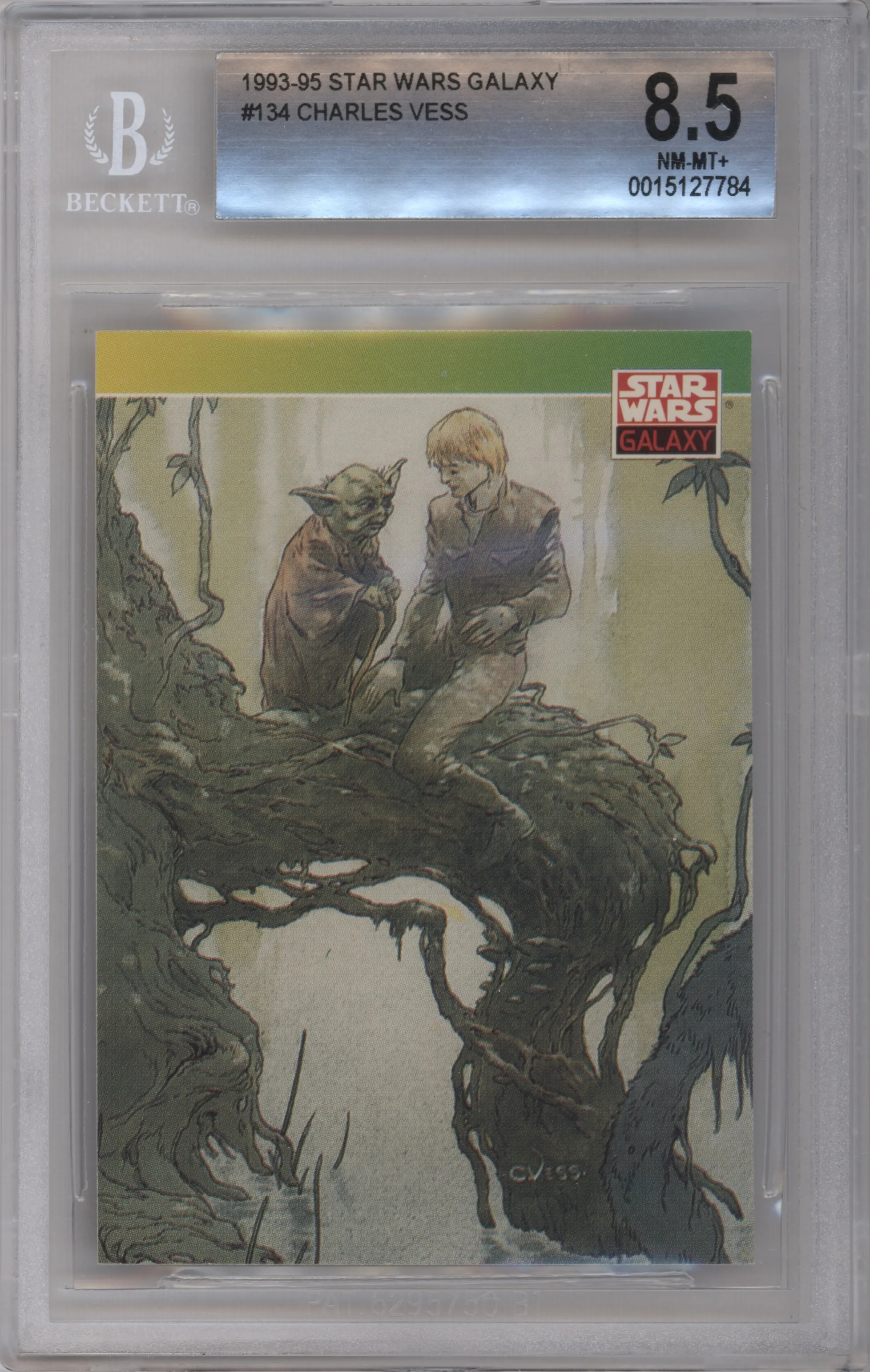 1993 Topps Star Wars Galaxy Charles Vess BGS 8.5