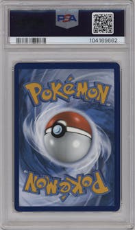 Pikachu  from the 2023 Pokemon SWSH set graded by PSA and given an overall grade of 10.