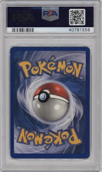 Celebi Gold Star from the 2006 Pokemon EX set graded by PSA and given an overall grade of 10.