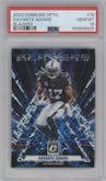 Davante Adams from the 2023 Donruss Optic set graded by PSA and given an overall grade of 10.