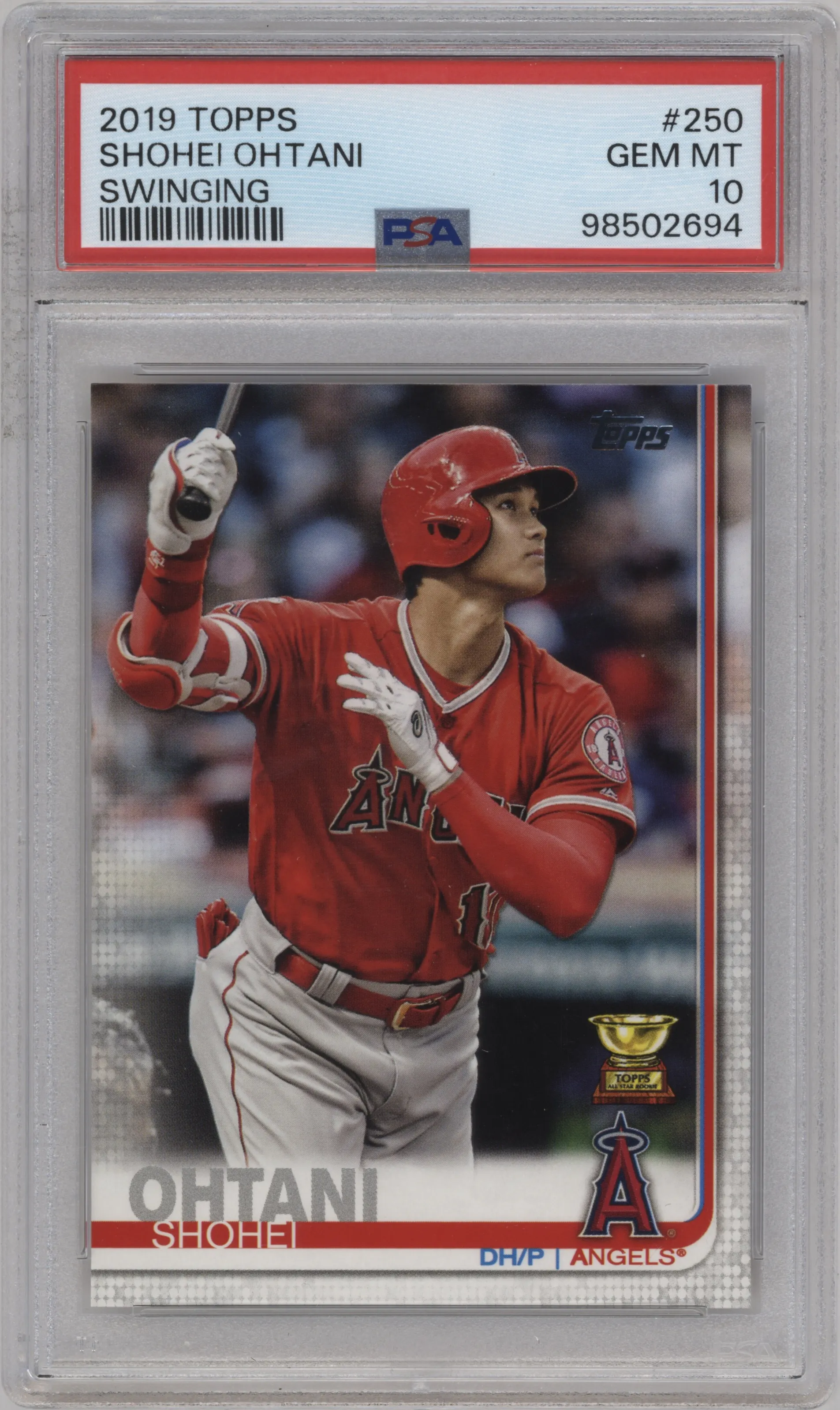 2019 Topps Series 1 Variation Shohei Ohtani PSA 10