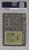 Johnny Unitas from the 1969 Topps set graded by PSA and given an overall grade of 5.