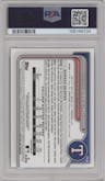 Dylan Dreiling from the 2024 Bowman Draft set graded by PSA and given an overall grade of 10.
