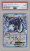 Lugia EX from the 2013 Pokemon B&W set graded by PSA and given an overall grade of 9.