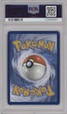 Espeon ex from the 2025 Pokemon SV set graded by PSA and given an overall grade of 8.