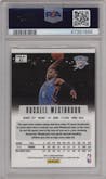 Russell Westbrook from the 2012-13 Panini Prizm set graded by PSA and given an overall grade of 10.