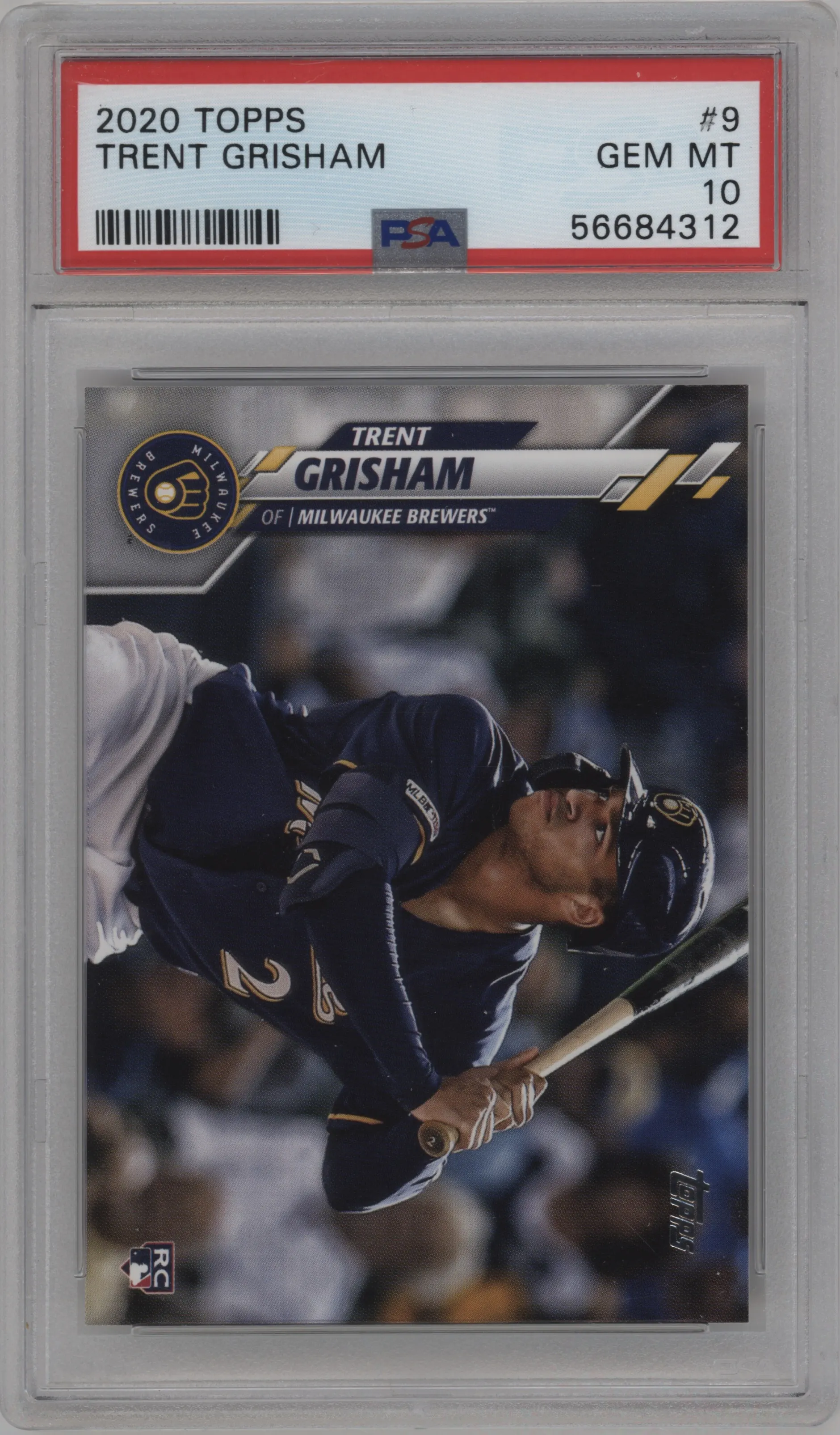 2020 Topps Series 1 Trent Grisham PSA 10