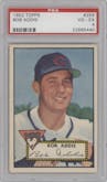 Bob Addis from the 1952 Topps set graded by PSA and given an overall grade of 4.