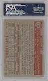 Bob Addis from the 1952 Topps set graded by PSA and given an overall grade of 4.