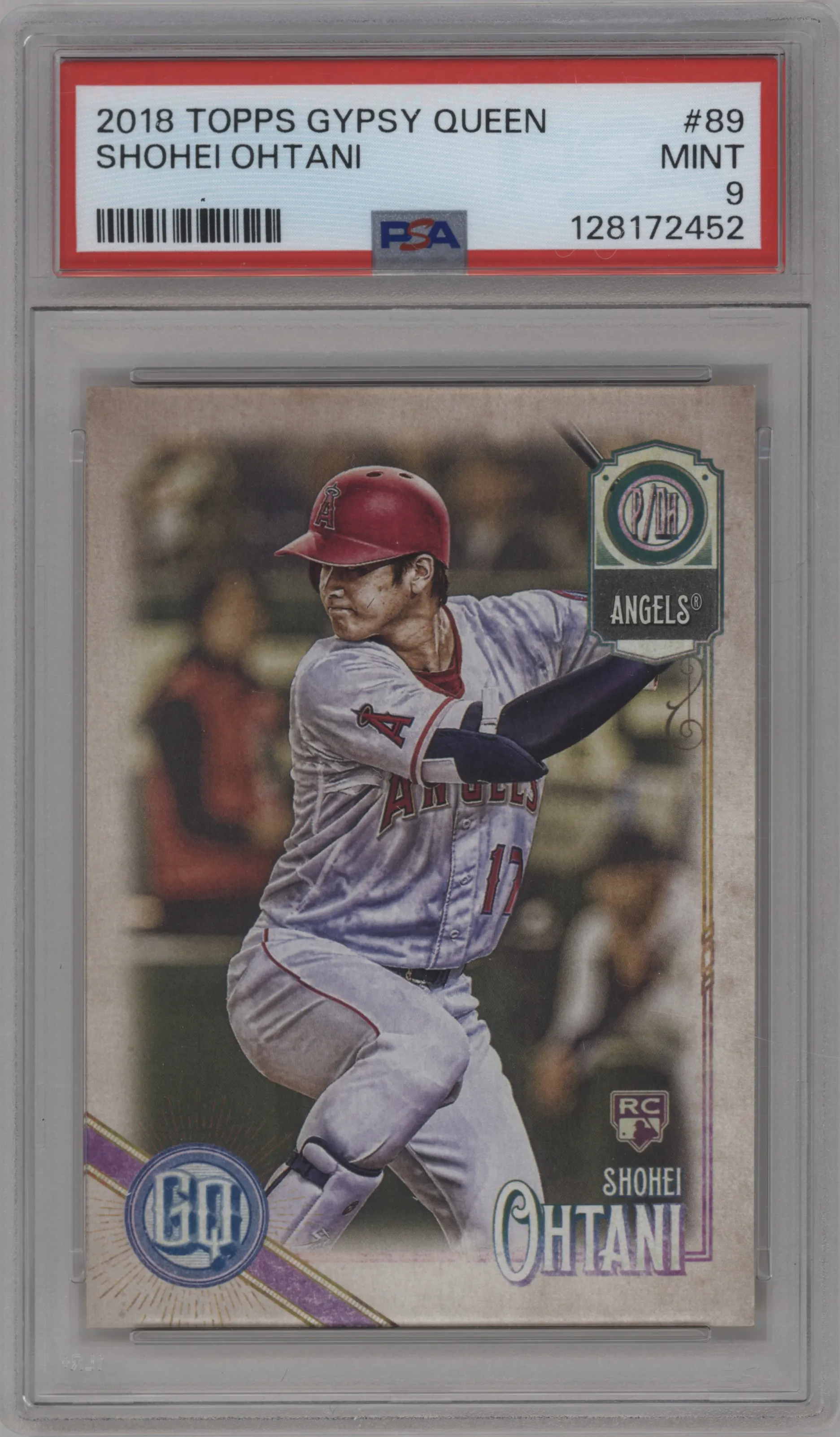 2018 Topps Gypsy Queen Shohei Ohtani #89 PSA 9