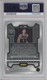 Victor Wembanyama from the 2023-24 Panini Prizm set graded by PSA and given an overall grade of 10.