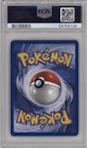 Rocket's Moltres from the 2000 Pokemon GH set graded by PSA and given an overall grade of 10.