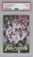 Joe Burrow from the 2022 Panini Luminance set graded by PSA and given an overall grade of 9.