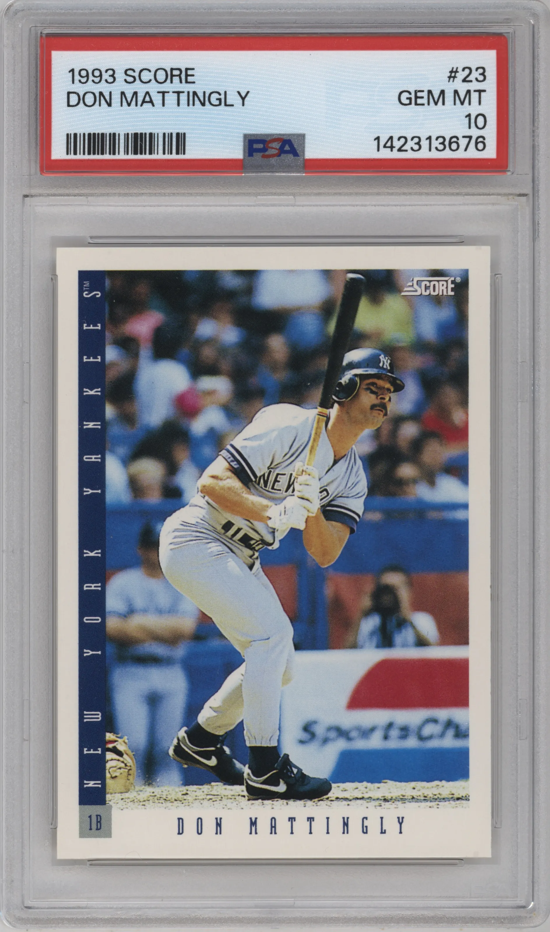 1993 Score Don Mattingly PSA 10