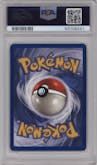 Wartortle from the 1999 Pokemon set graded by PSA and given an overall grade of 9.