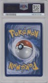 Team Magma's Groudon EX from the 2015 Pokemon XY set graded by PSA and given an overall grade of 8.