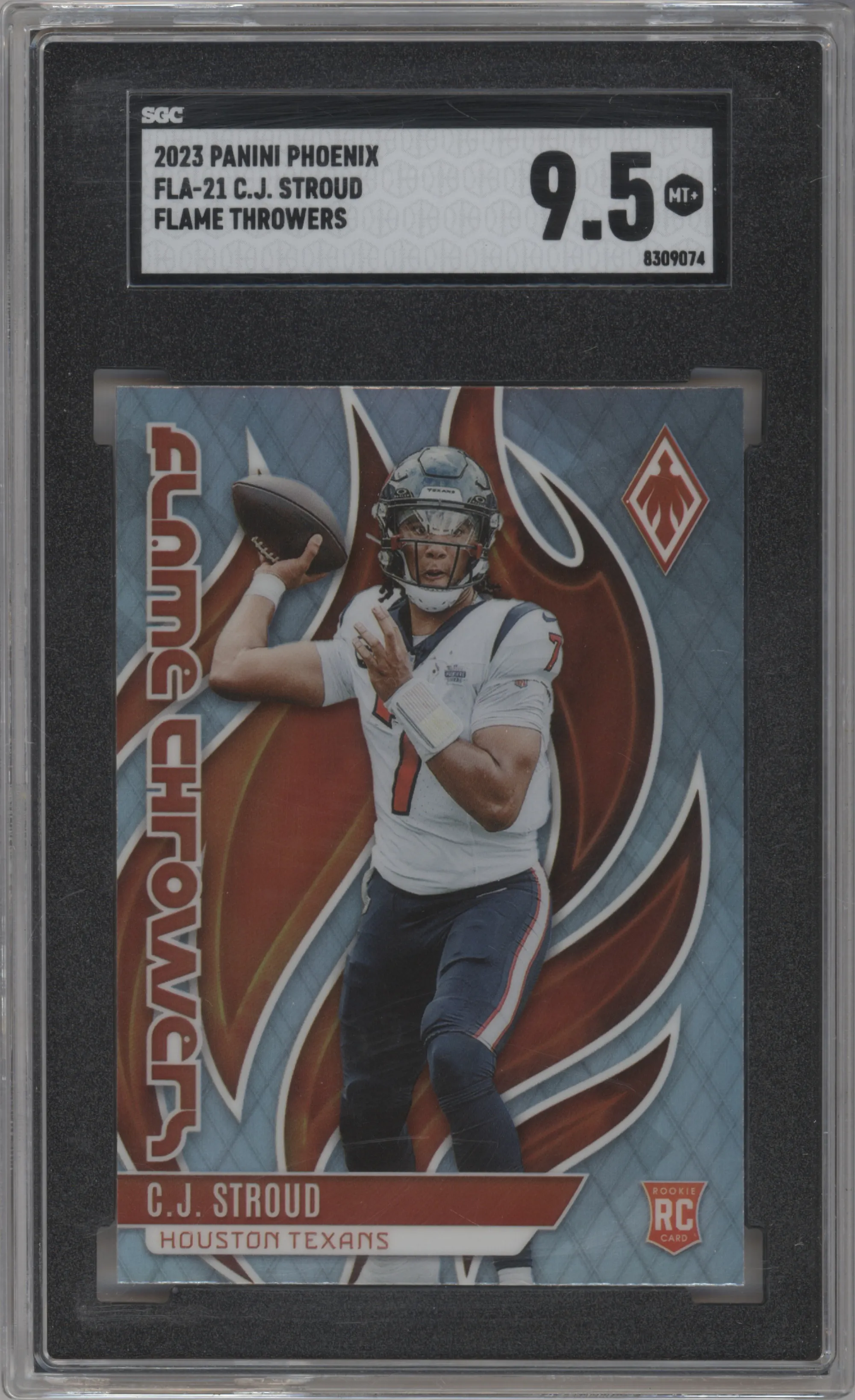 2023 Panini Phoenix Flame Throwers C.J. Stroud #FLA-21 SGC 9.5