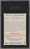 Dwyane Wade from the 2009-10 Bowman '48 set graded by SGC and given an overall grade of 9.5.