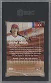 Shohei Ohtani from the 2020 Topps Stadium Club set graded by SGC and given an overall grade of 9.5.