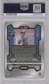 Hendon Hooker from the 2023 Panini Prizm set featuring a Orange Prizm parallel graded by PSA and given an overall grade of 10.