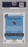Kyler Murray from the 2019 Panini Donruss set graded by PSA and given an overall grade of 10.
