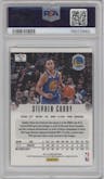 Stephen Curry from the 2012-13 Panini Prizm set graded by PSA and given an overall grade of 10.