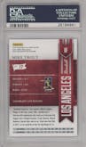 Mike Trout from the 2011 Playoff Contenders set graded by PSA and given an overall grade of 9.