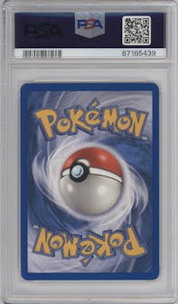 Haunter from the 2004 Pokemon EX set graded by PSA and given an overall grade of 9.