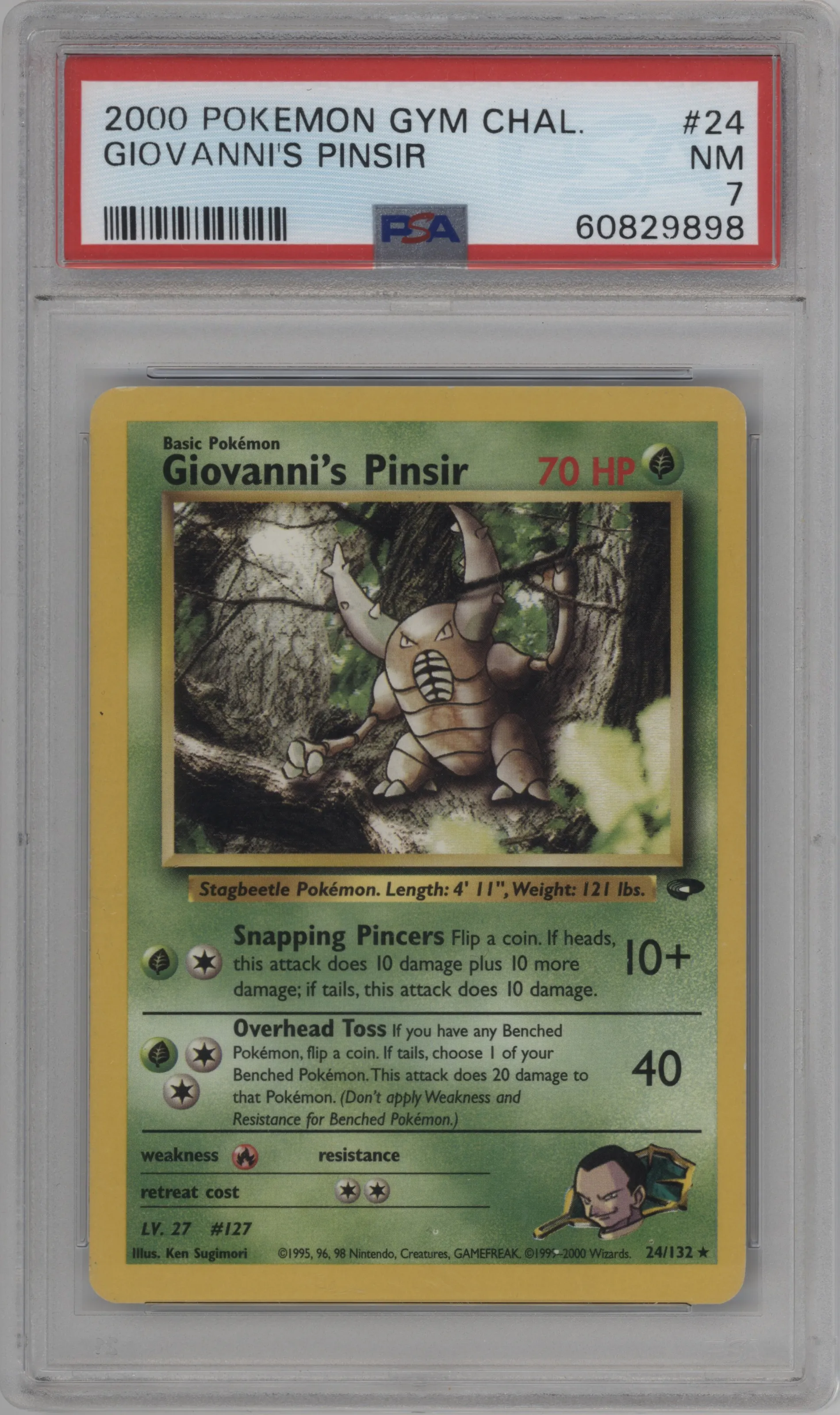Giovanni's Pinsir