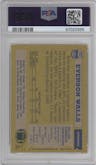 Everson Walls from the 1982 Topps set graded by PSA and given an overall grade of 8.