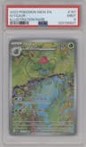 Ivysaur from the 2023 Pokemon SV set graded by PSA and given an overall grade of 9.