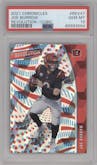 Joe Burrow from the 2021 Panini Chronicles set featuring a Cubic parallel graded by PSA and given an overall grade of 10.