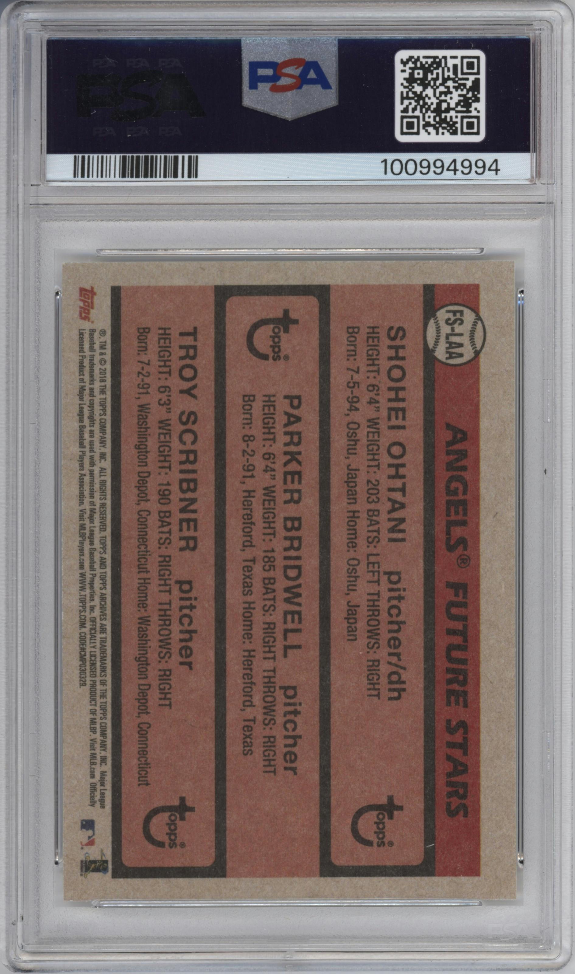 Shohei Ohtani/Parker Bridwell/Troy Scribner