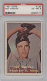 Ned Garver from the 1957 Topps set graded by PSA and given an overall grade of 6.