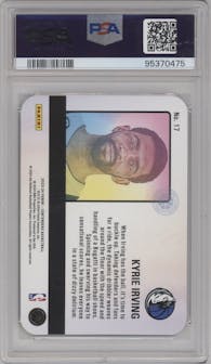 Kyrie Irving from the 2023-24 Panini Contenders set graded by PSA and given an overall grade of 10.
