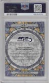 Zach Charbonnet from the 2023 Panini Mosaic set graded by PSA and given an overall grade of 9.