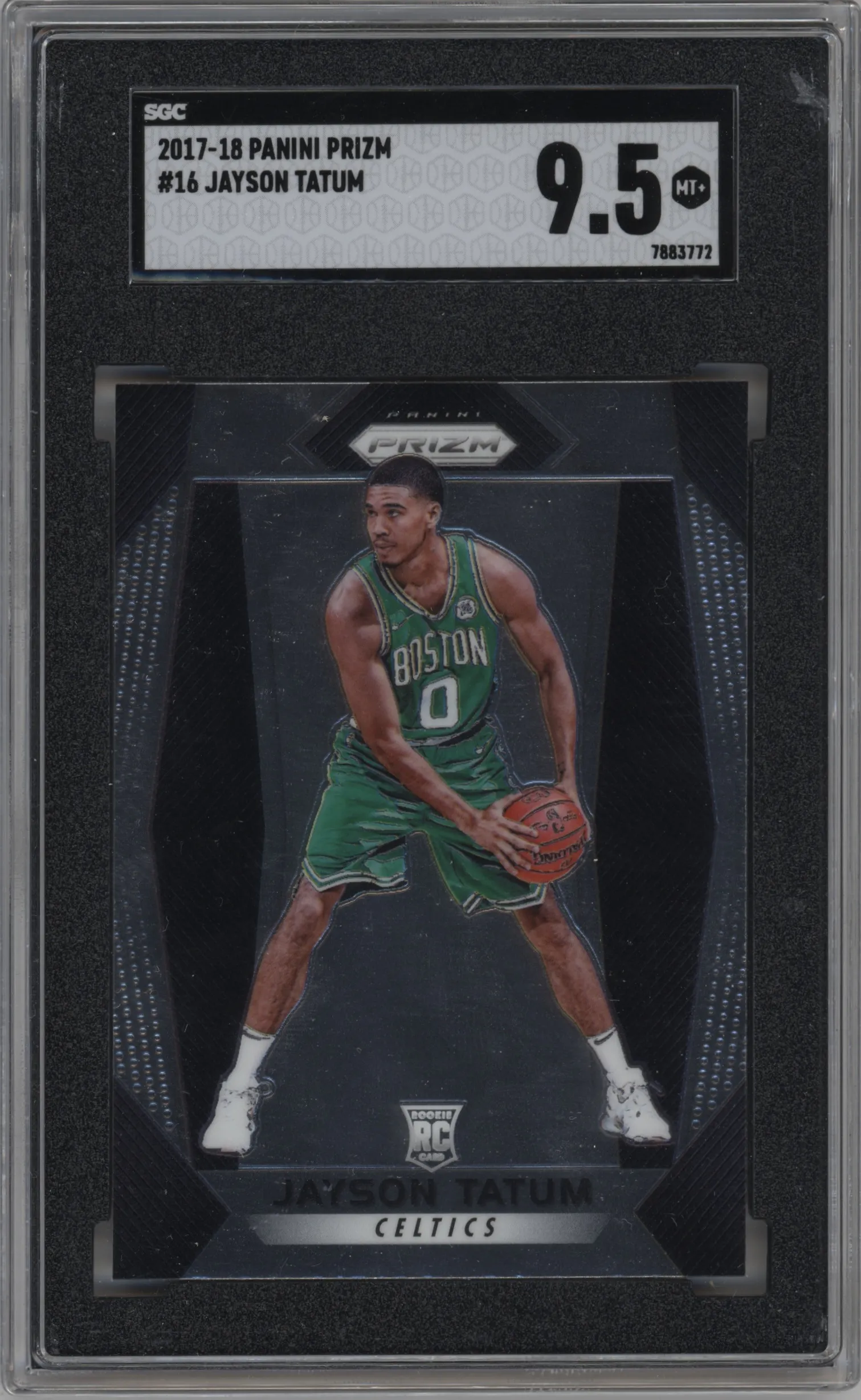 2017 Panini Prizm Jayson Tatum SGC 9.5