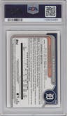 Bryce Rainer from the 2024 Bowman Draft Sapphire Edition set graded by PSA and given an overall grade of 10.