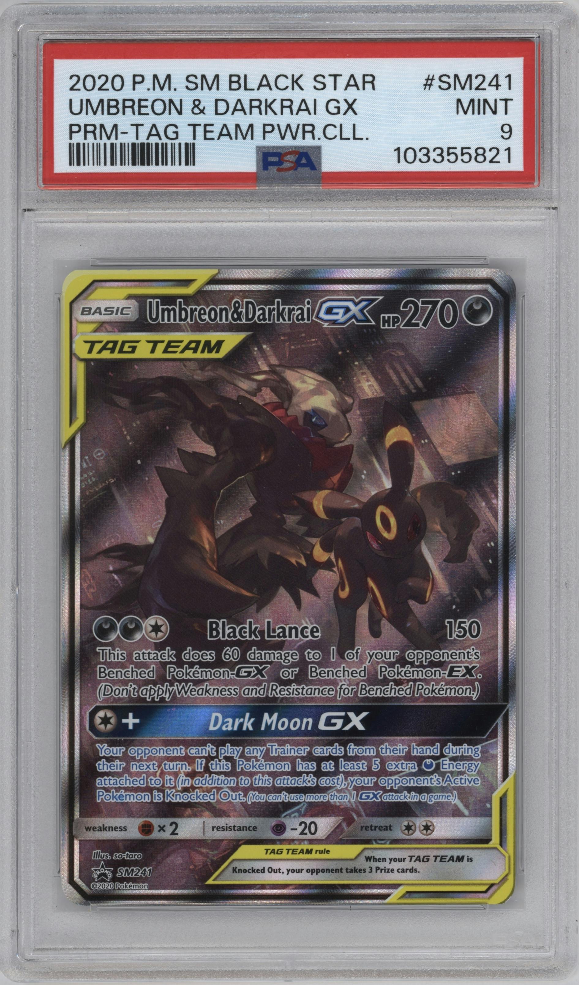 Umbreon/Darkrai GX
