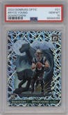 Bryce Young from the 2023 Donruss Optic set graded by PSA and given an overall grade of 10.