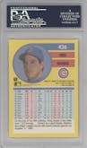 Greg Maddux from the 1991 Fleer set featuring a Variation parallel graded by PSA and given an overall grade of 10.