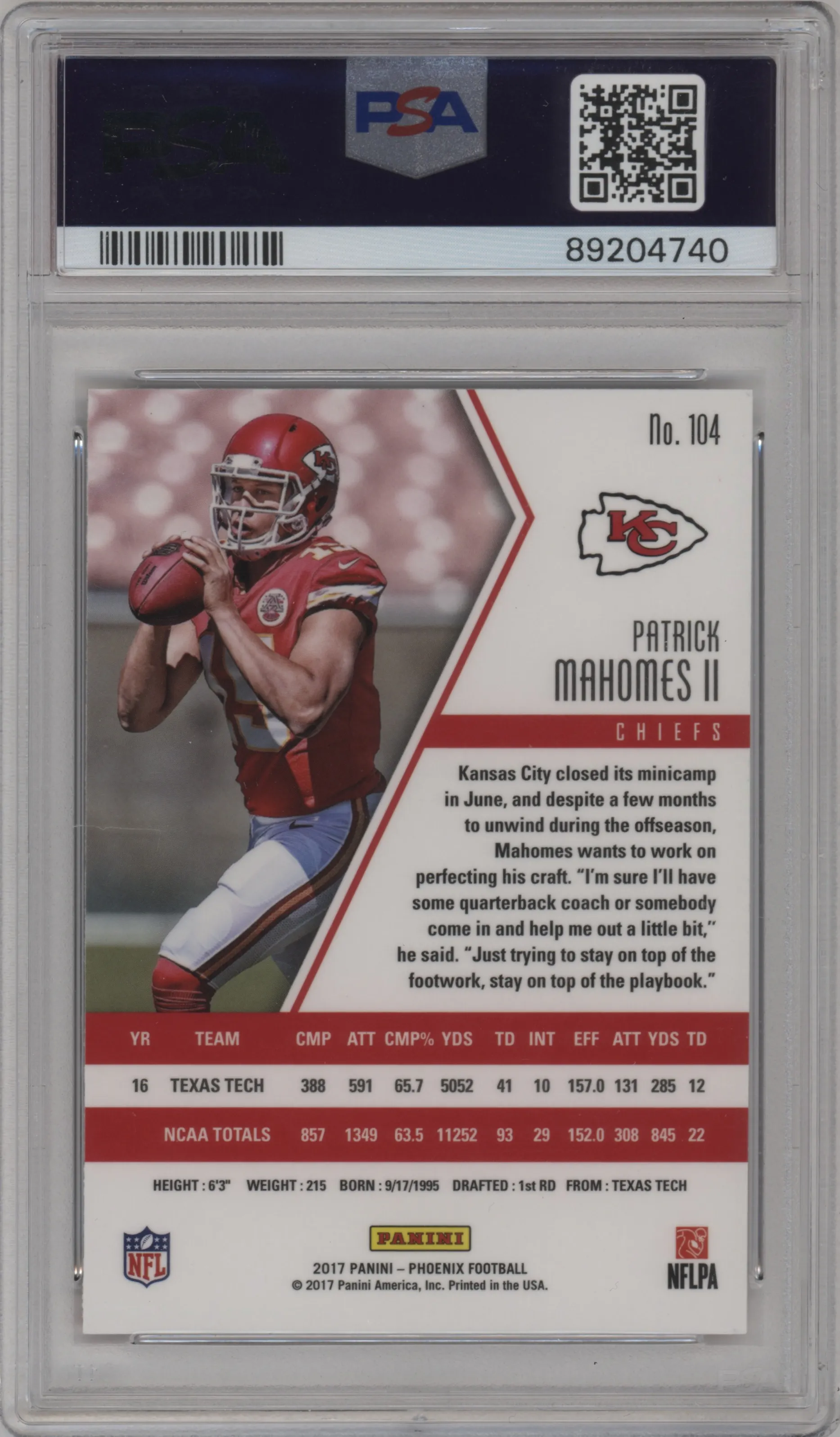Patrick Mahomes II 