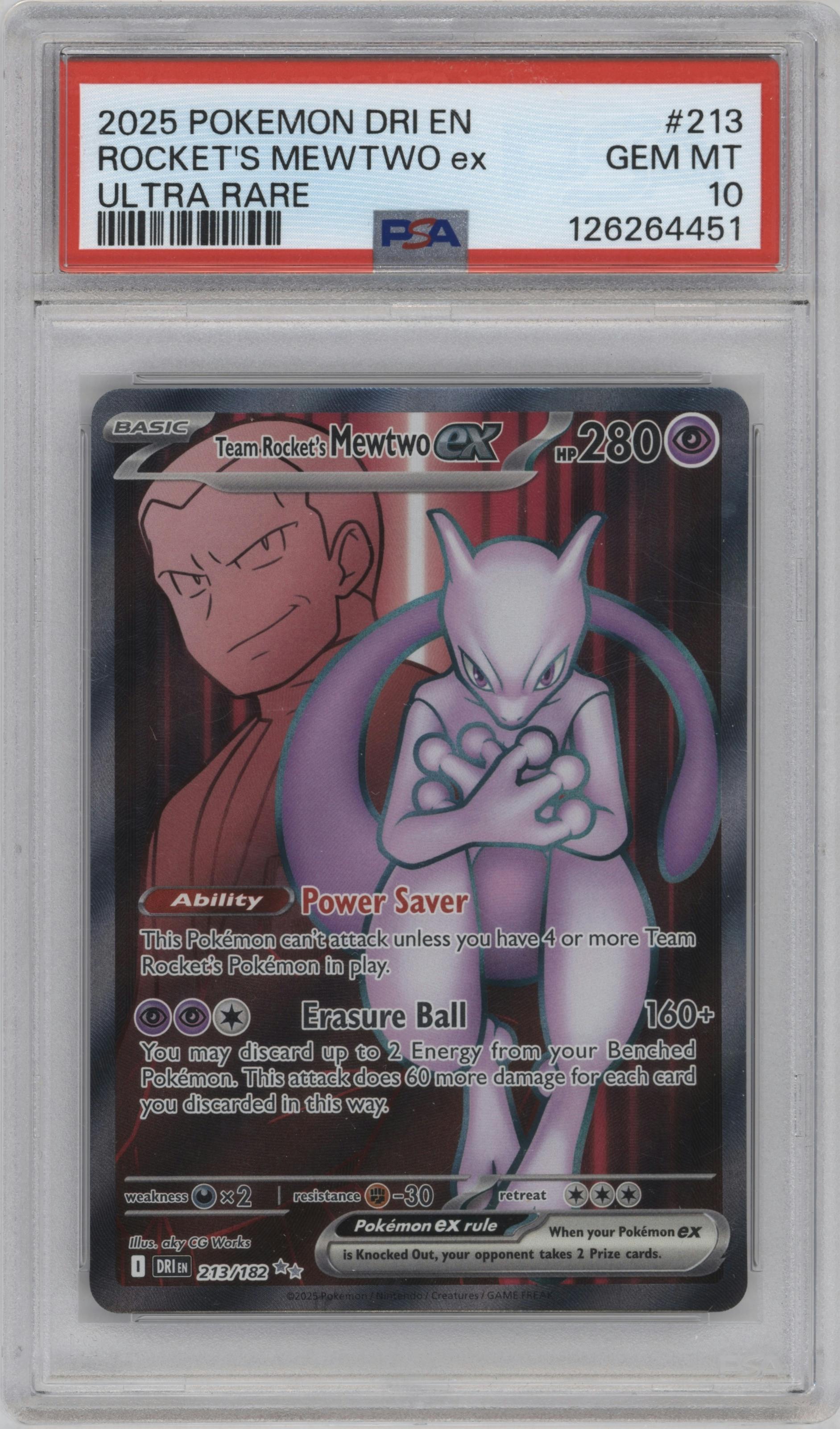 Team Rocket's Mewtwo ex