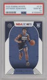 Anthony Edwards from the 2020-21 Panini NBA Hoops set graded by PSA and given an overall grade of 10.